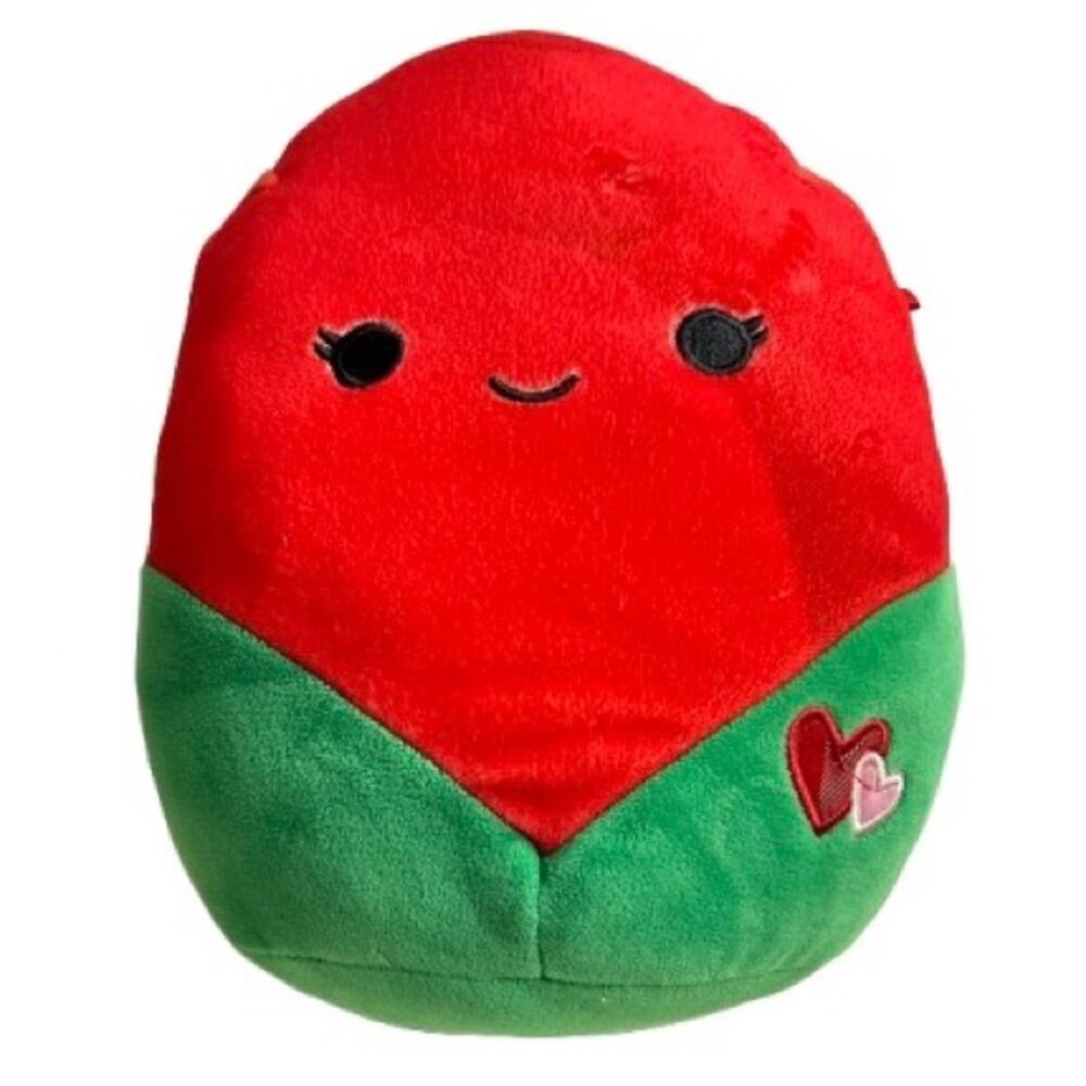 Squishmallows Original 10-Inch Walsh The Rose Official Jazwares Plush